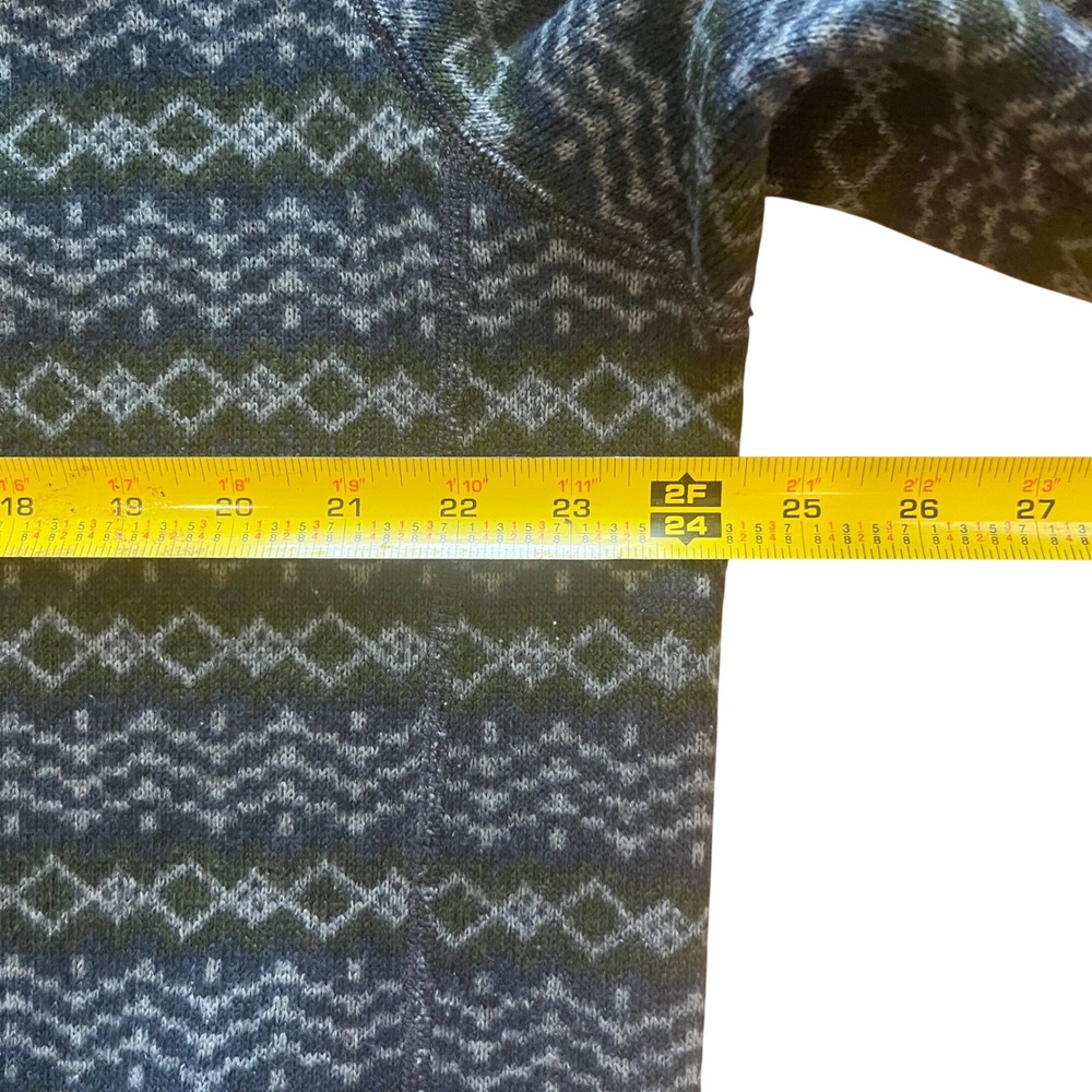 Patagonia Better Sweater Full Zip Fleece Jacket Mens XL Geometric Smolder Blue - Picture 4 of 5